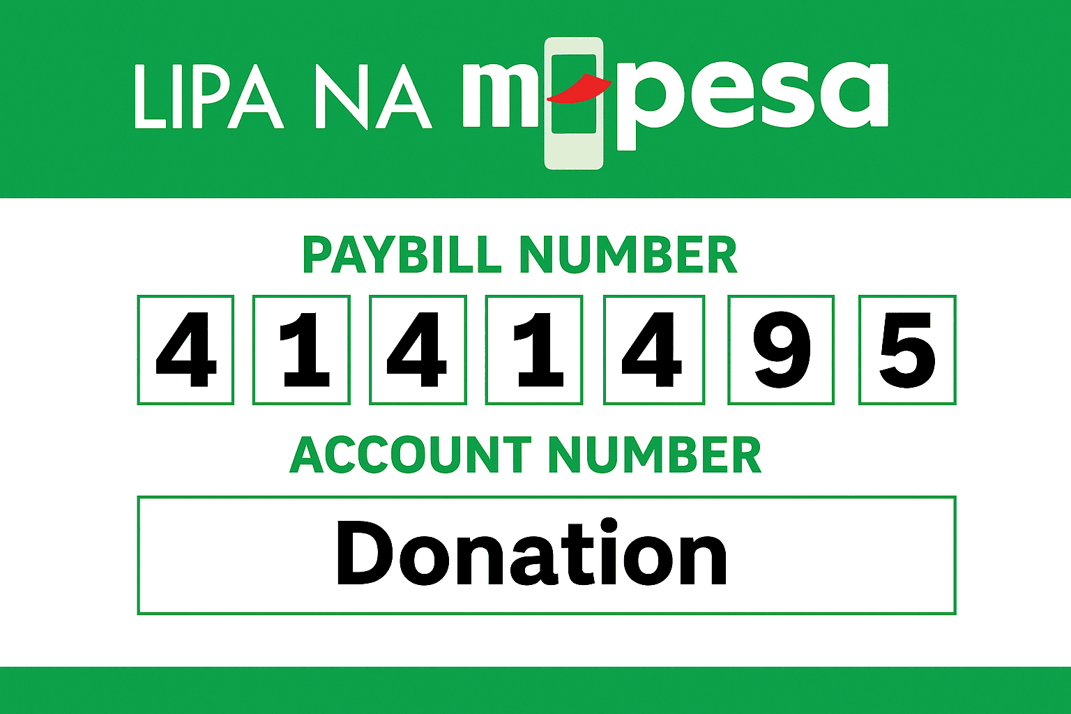 Mpesa Paybill